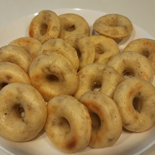 バナナの焼きドーナッツ